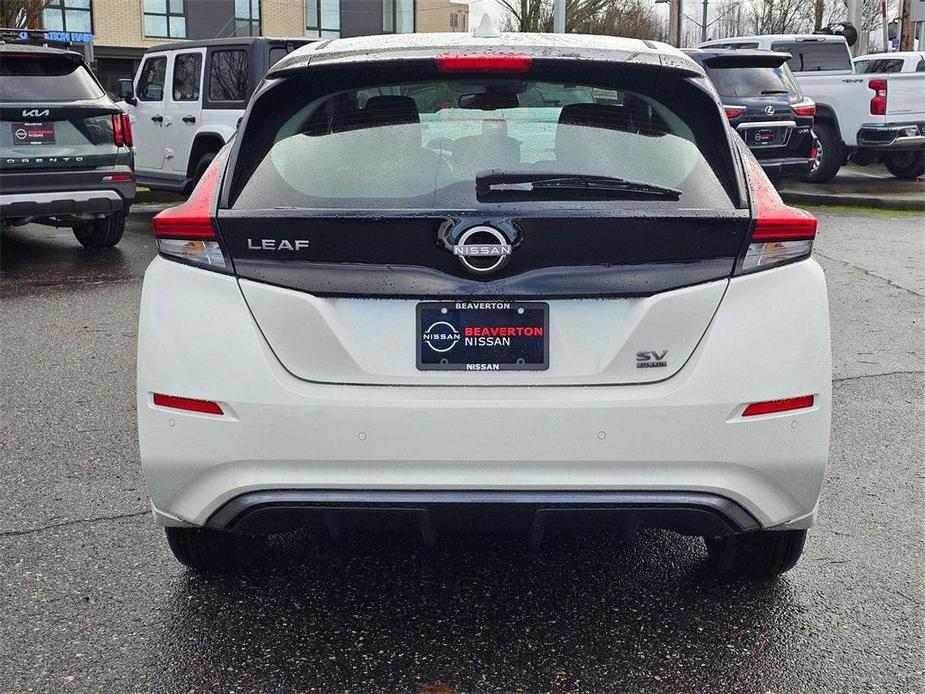 new 2024 Nissan Leaf car, priced at $37,110