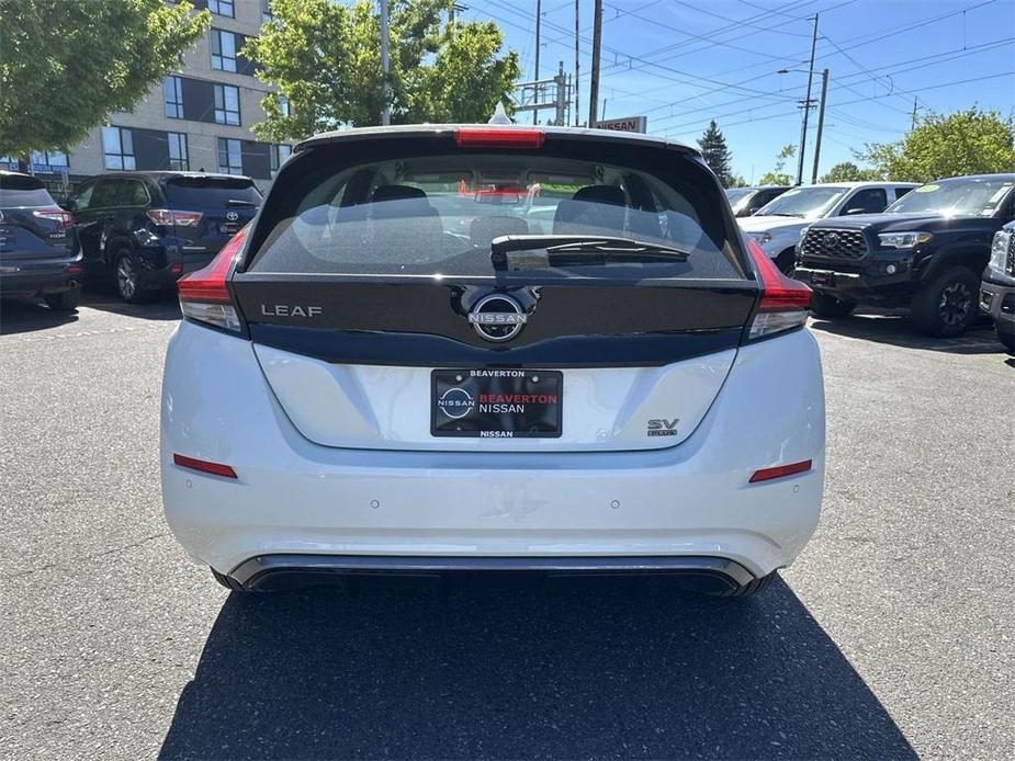 new 2024 Nissan Leaf car, priced at $37,225