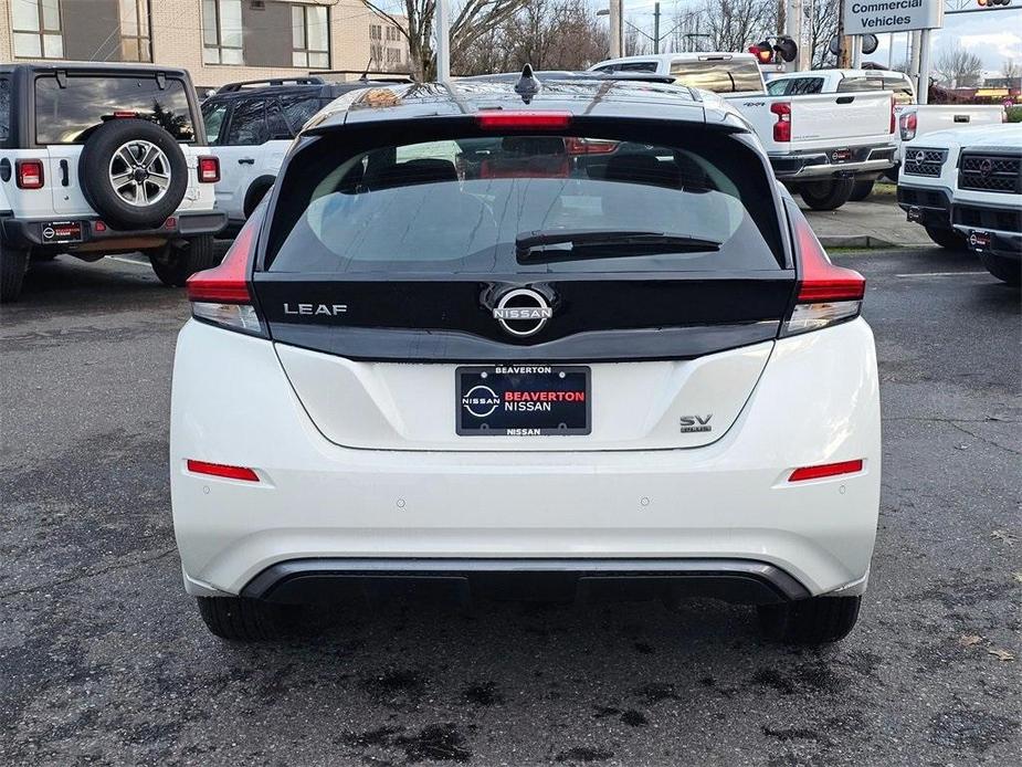 new 2024 Nissan Leaf car, priced at $37,411