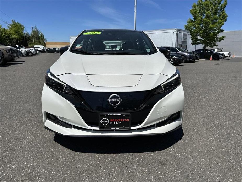 new 2024 Nissan Leaf car, priced at $37,520