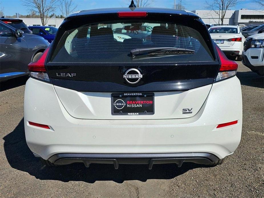 new 2024 Nissan Leaf car, priced at $37,620