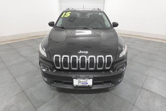 used 2015 Jeep Cherokee car, priced at $13,700