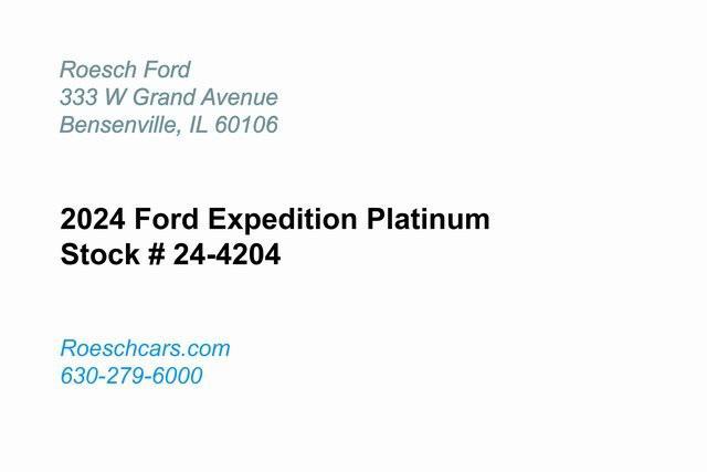 new 2024 Ford Expedition car, priced at $81,348