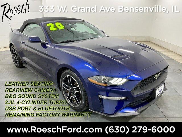 used 2020 Ford Mustang car, priced at $26,750