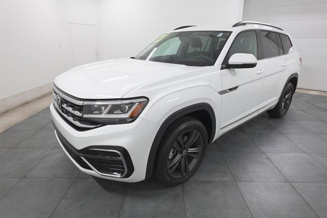 used 2021 Volkswagen Atlas car, priced at $28,000