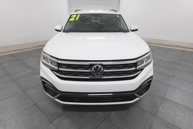 used 2021 Volkswagen Atlas car, priced at $28,000