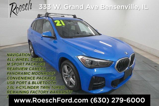 used 2021 BMW X1 car, priced at $29,500