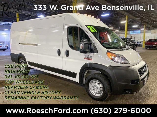 used 2021 Ram ProMaster 3500 car, priced at $37,911