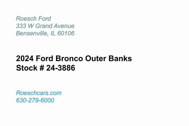 new 2024 Ford Bronco car, priced at $52,976