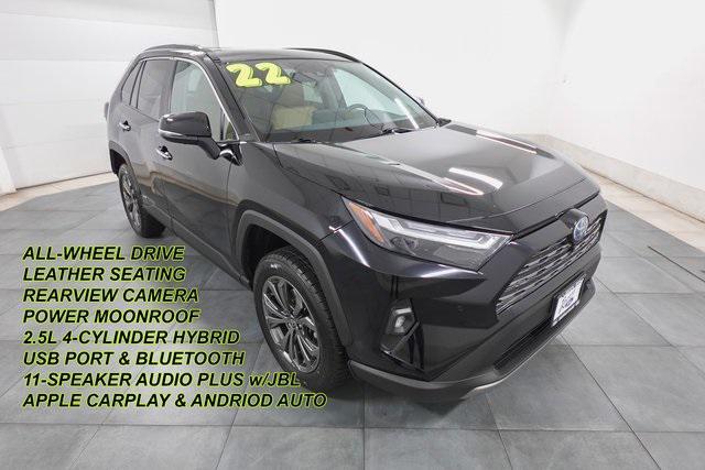 used 2022 Toyota RAV4 Hybrid car, priced at $30,000