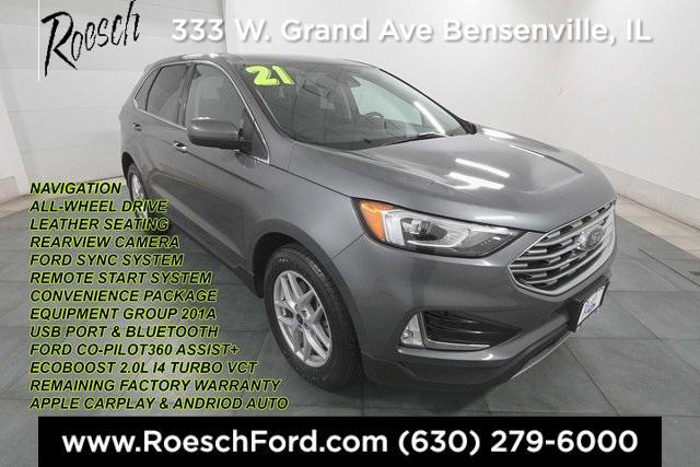 used 2021 Ford Edge car, priced at $25,300