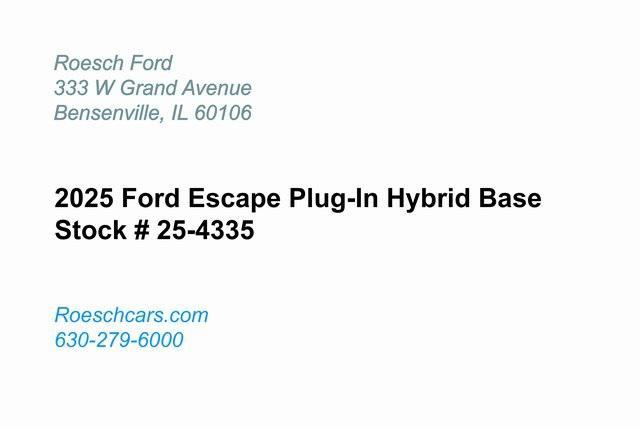 new 2025 Ford Escape car, priced at $40,142