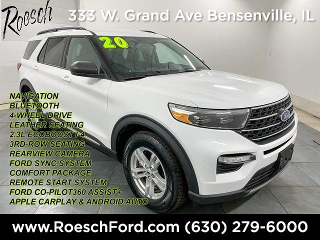used 2020 Ford Explorer car, priced at $26,377