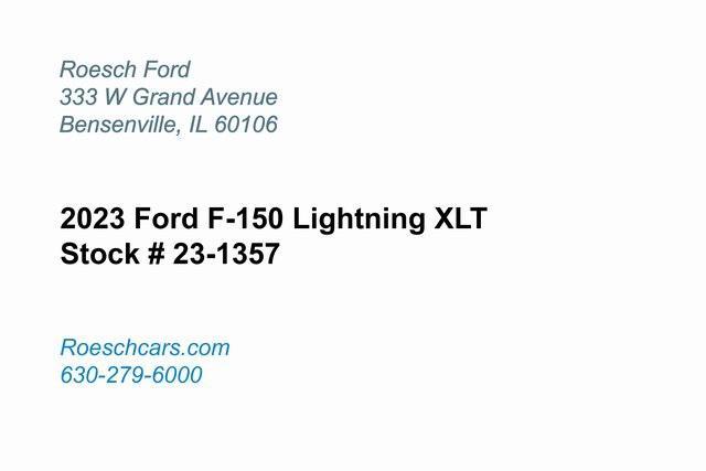 new 2023 Ford F-150 Lightning car, priced at $70,290