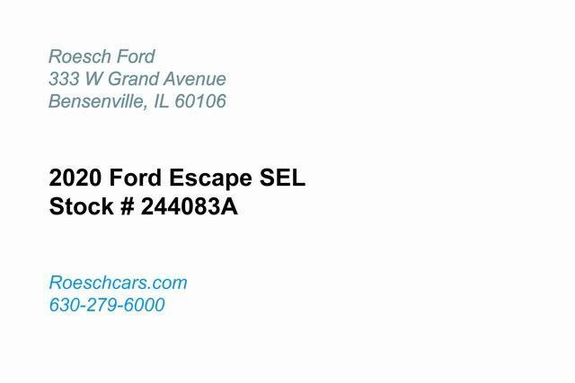 used 2020 Ford Escape car, priced at $21,800