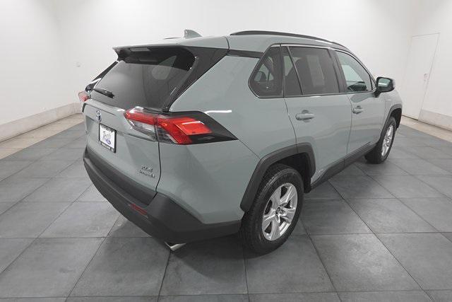 used 2021 Toyota RAV4 Hybrid car, priced at $27,000