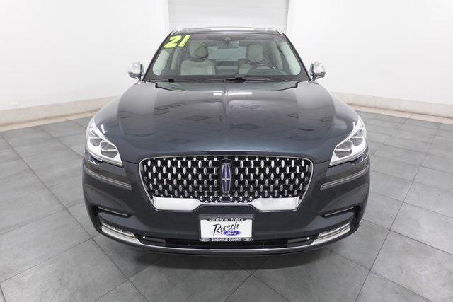 used 2021 Lincoln Aviator car, priced at $47,000