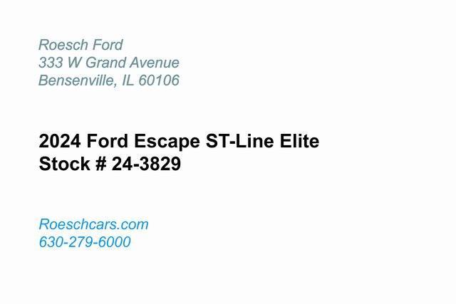 new 2024 Ford Escape car, priced at $39,152