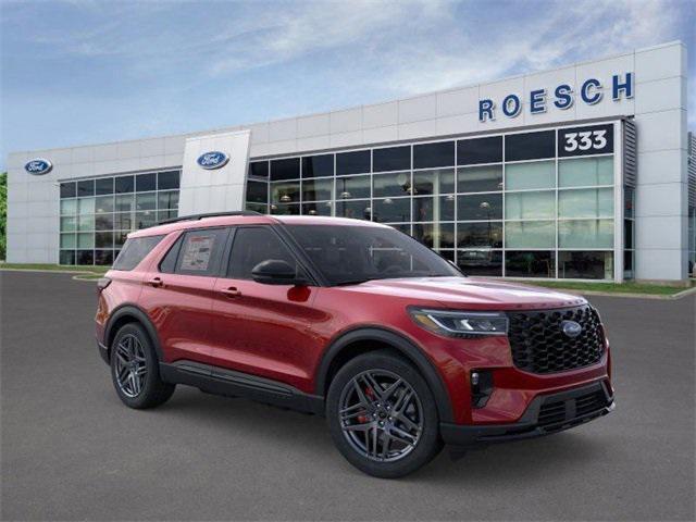 new 2025 Ford Explorer car, priced at $59,617