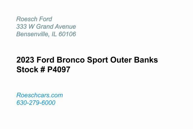 used 2023 Ford Bronco Sport car, priced at $28,988