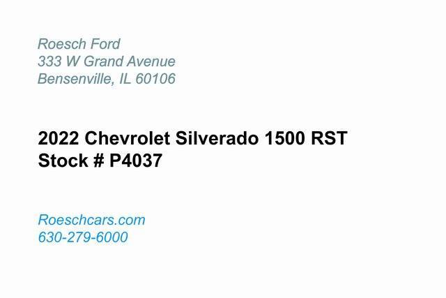 used 2022 Chevrolet Silverado 1500 car, priced at $41,500