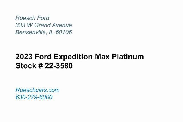 new 2023 Ford Expedition car, priced at $78,999