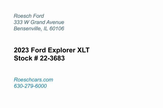 new 2023 Ford Explorer car, priced at $50,910