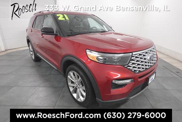 used 2021 Ford Explorer car, priced at $34,500