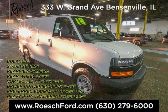 used 2018 Chevrolet Express 2500 car, priced at $16,500