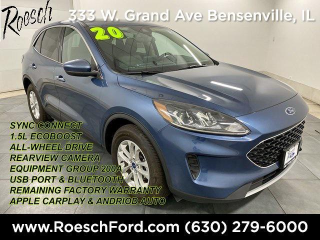 used 2020 Ford Escape car, priced at $21,267