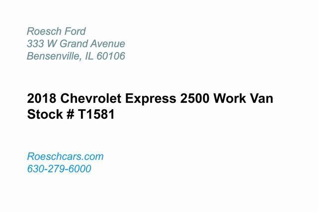 used 2018 Chevrolet Express 2500 car, priced at $12,995