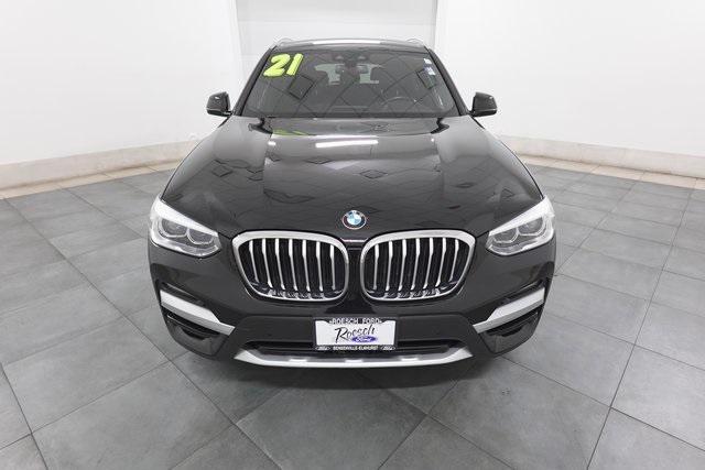 used 2021 BMW X3 car, priced at $24,400