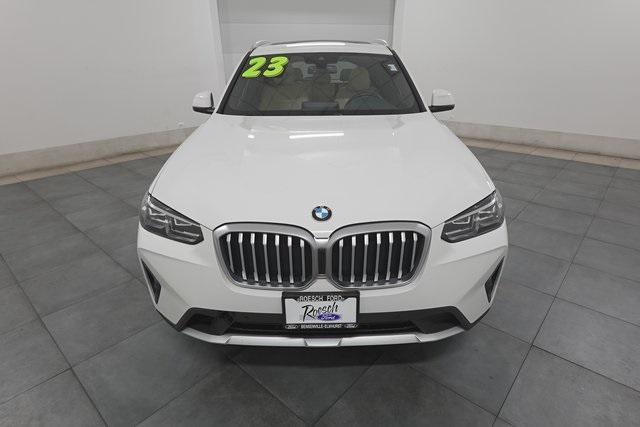 used 2023 BMW X3 car, priced at $31,500