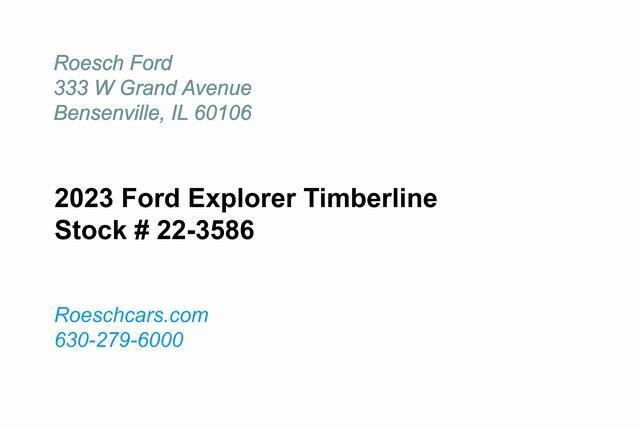 new 2023 Ford Explorer car, priced at $51,190