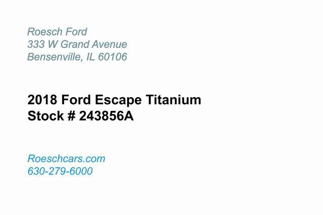 used 2018 Ford Escape car, priced at $18,750