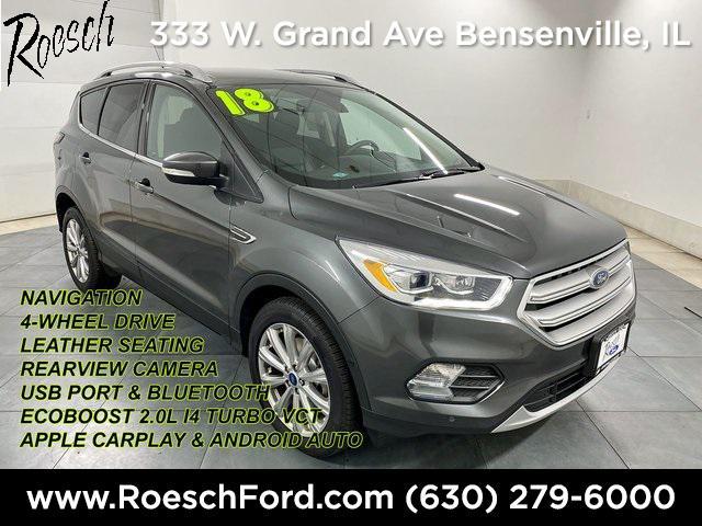 used 2018 Ford Escape car, priced at $18,300