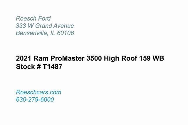 used 2021 Ram ProMaster 3500 car, priced at $36,911