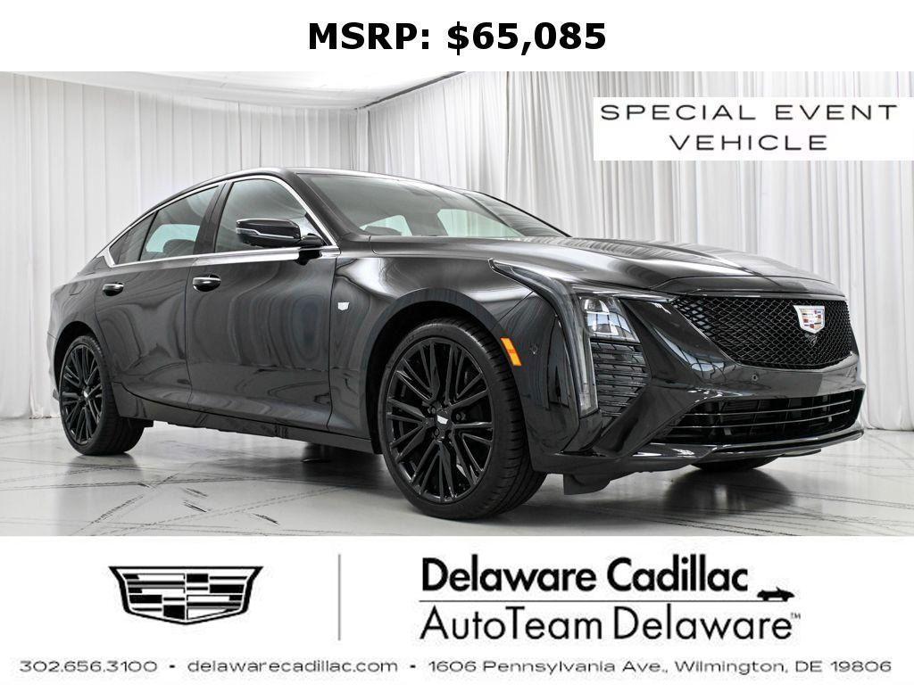 new 2025 Cadillac CT5 car, priced at $62,085