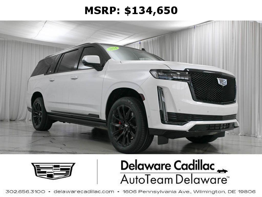 used 2024 Cadillac Escalade ESV car, priced at $95,555