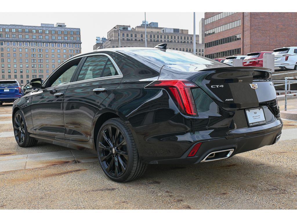 new 2025 Cadillac CT4 car, priced at $54,930