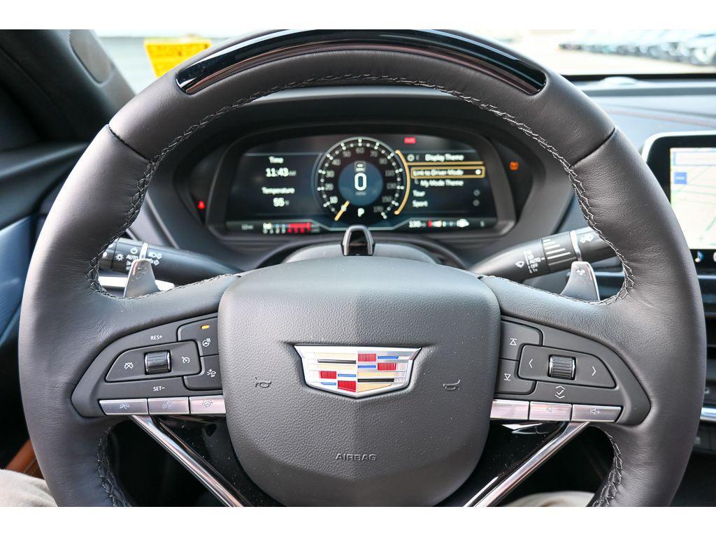 new 2025 Cadillac CT4 car, priced at $58,805