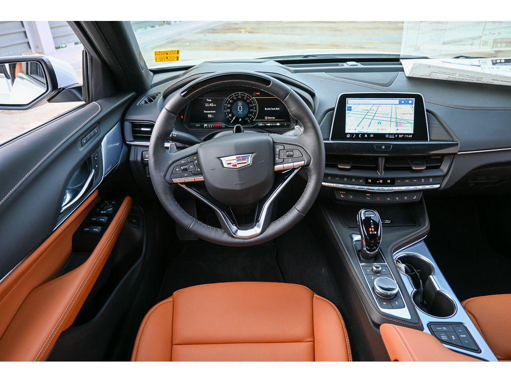 new 2025 Cadillac CT4 car, priced at $58,805