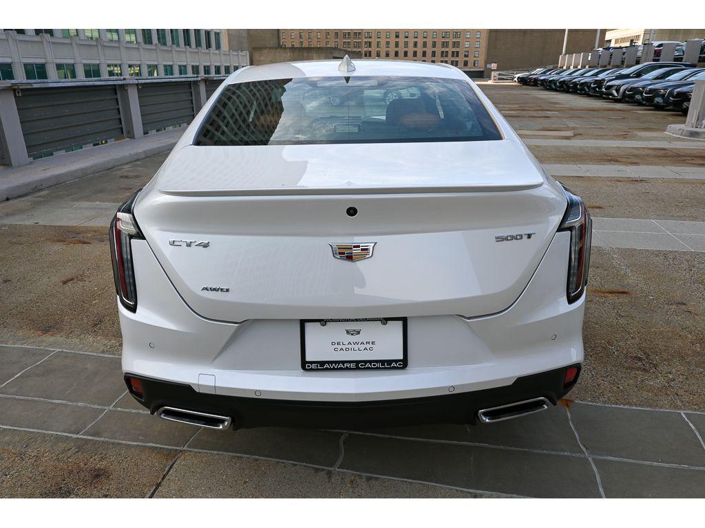 new 2025 Cadillac CT4 car, priced at $58,805