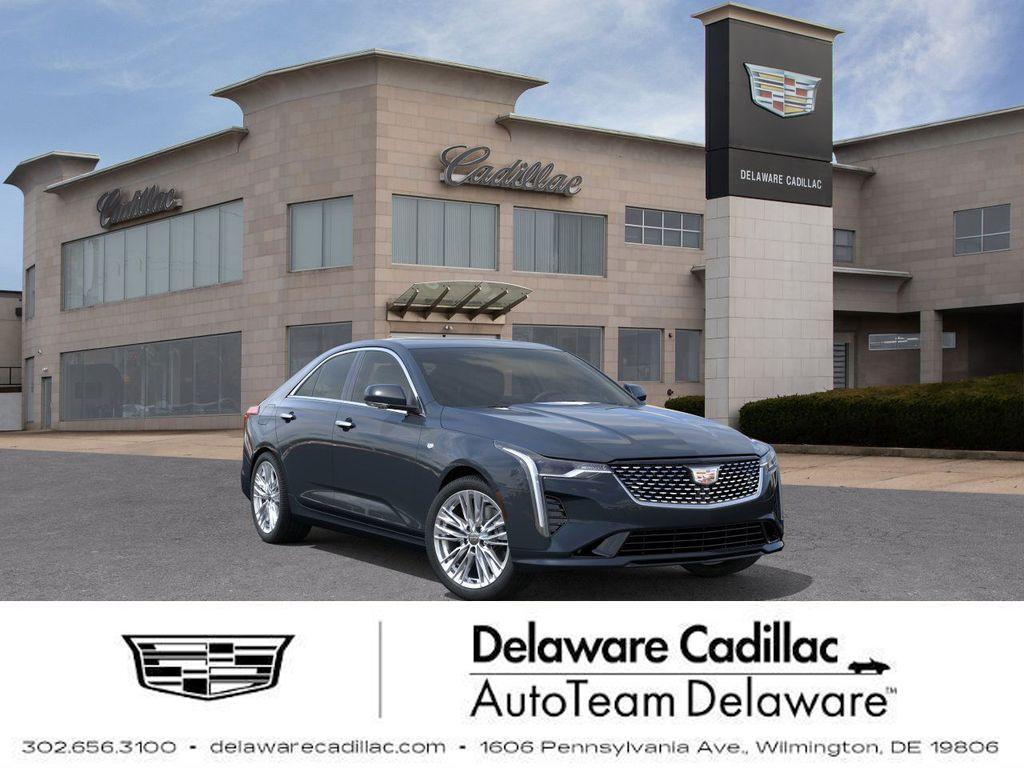 new 2025 Cadillac CT4 car, priced at $47,565