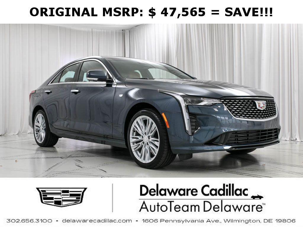 new 2025 Cadillac CT4 car, priced at $45,065