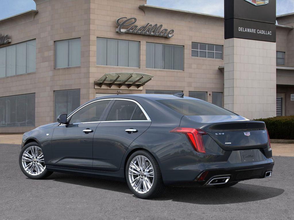 new 2025 Cadillac CT4 car, priced at $47,565