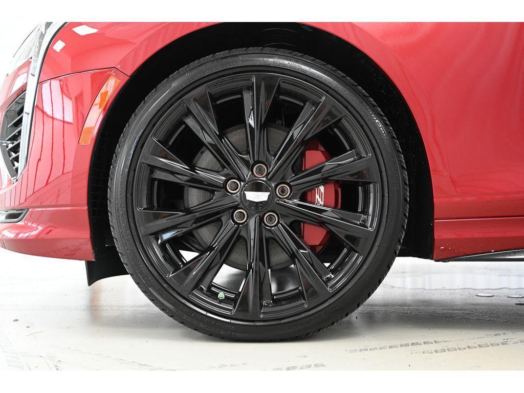 new 2025 Cadillac CT4-V car, priced at $65,425