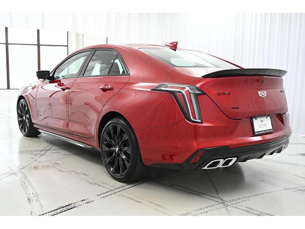 new 2025 Cadillac CT4-V car, priced at $65,425