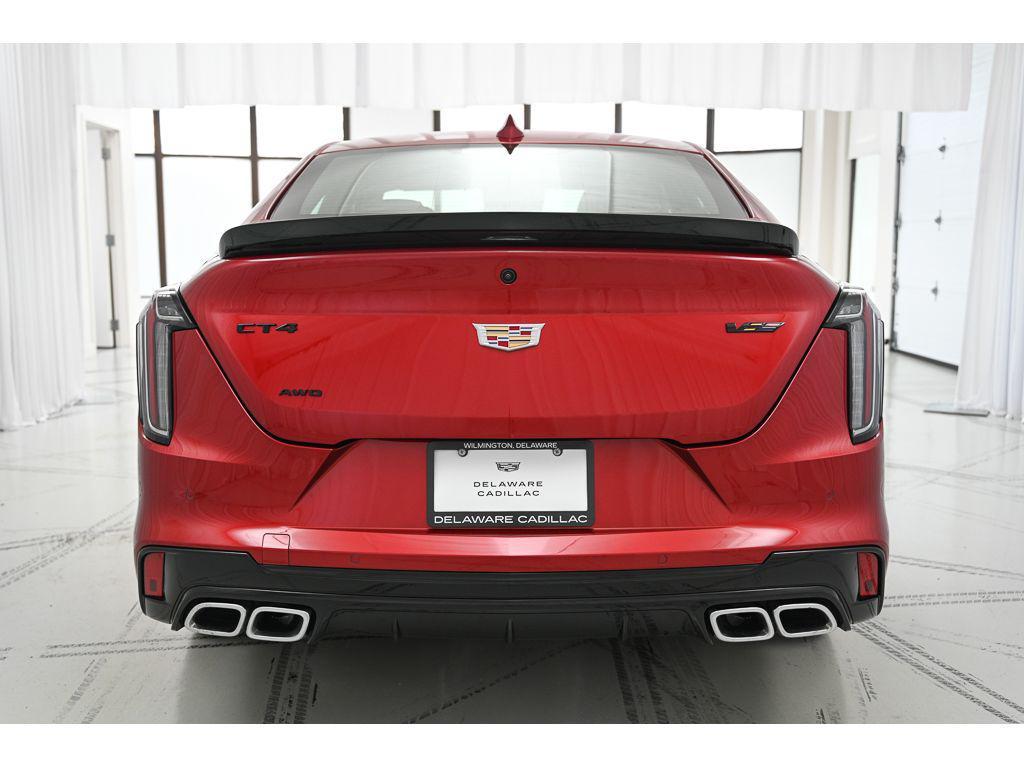 new 2025 Cadillac CT4-V car, priced at $65,425