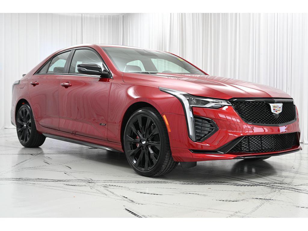 new 2025 Cadillac CT4-V car, priced at $65,425